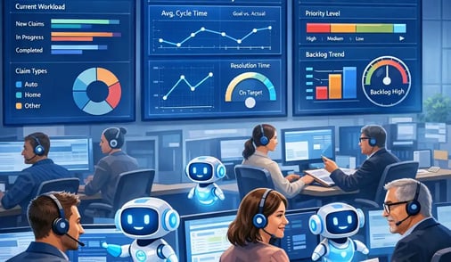 Solving the Claims Talent Crunch with AI-Augmented Workflows
