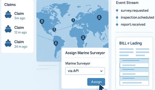 Marine Claims Vendor Orchestration: Faster Surveys with APIs