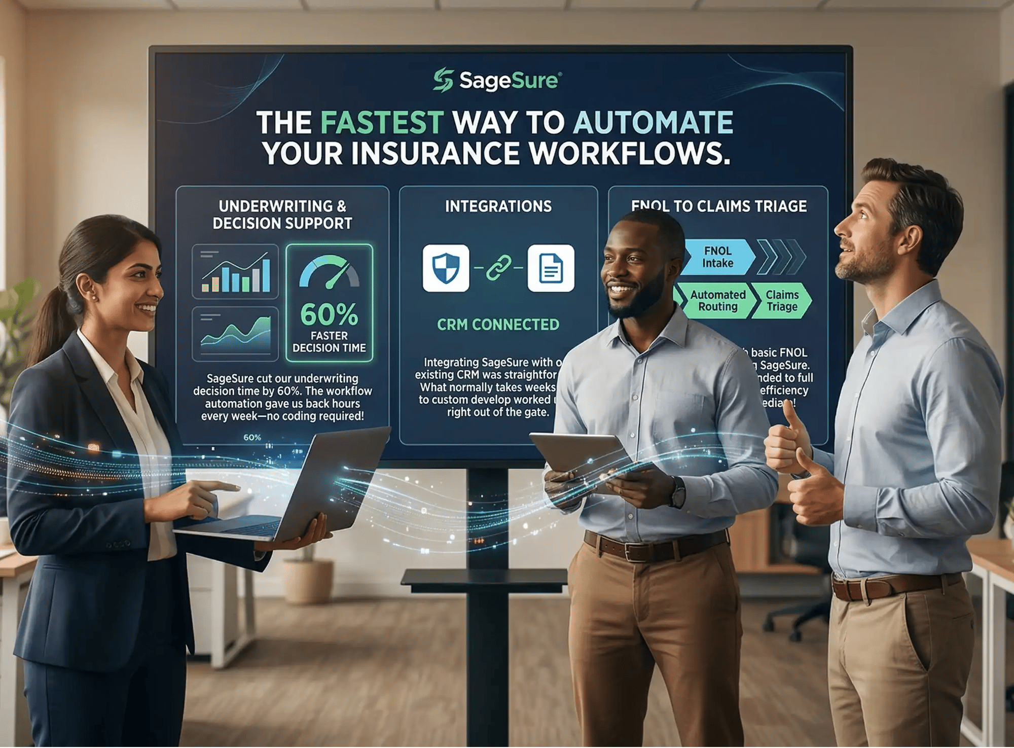 The Fastest Way to Automate Your Insurance Workflows.