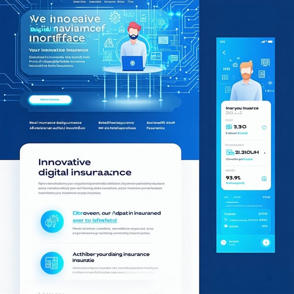 Innovative digital insurance interface