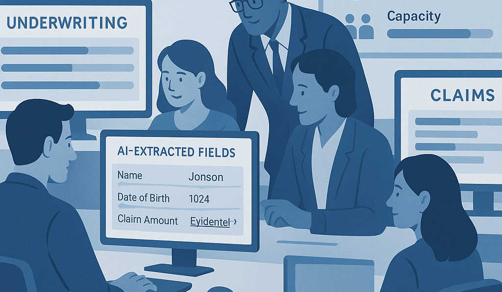 Insurance Talent Crunch: AI-Augmented Workflows That Retain