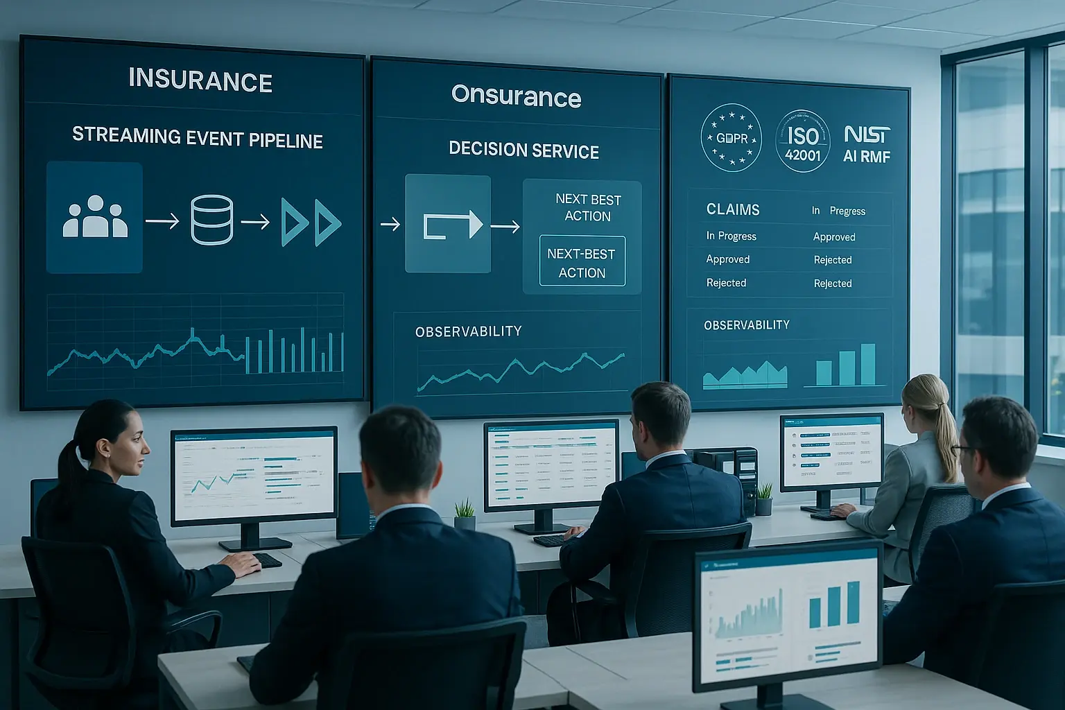 Real‑Time AI for Insurers: A Decision Layer Blueprint